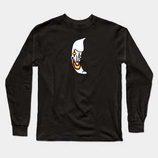 Clown Moon Man Long Sleeve T-Shirt